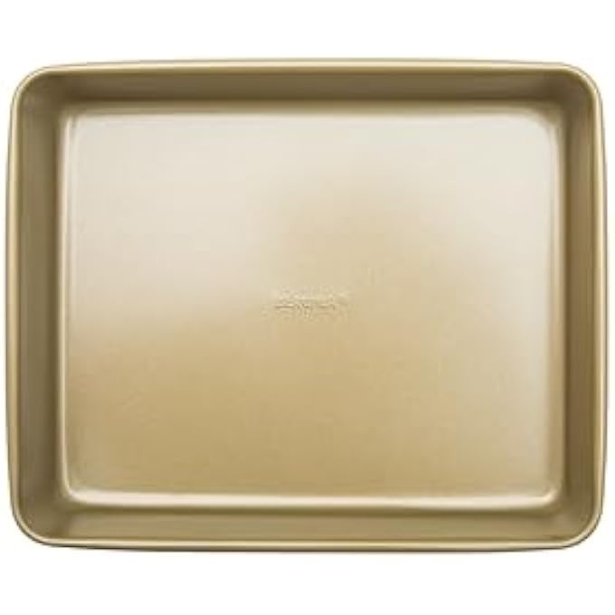 بيرجنر صينية تحميص مستطيلة من الفولاذ الكربوني Bakeright Pro بطول 28 سم × عرض 23 سم × ارتفاع 5 سم، لون بني فاتح - Image 3