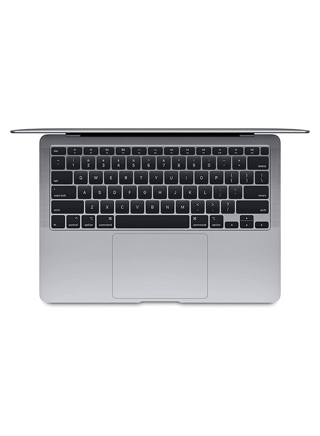 ابل  مجدد - ماك بوك إير 13 بوصة (2020)، معالج i3 بسرعة 1.1GHz، 8GB RAM، 128GB SSD، رمادي فضائي، لوحة مفاتيح QWERTY - Image 3