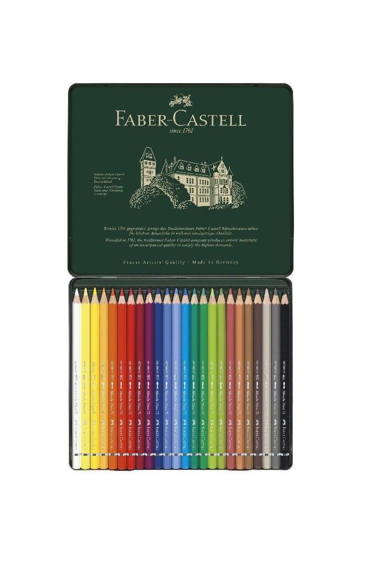 فابير كاستل مجموعة أقلام ألوان مائية من ألبريشت دورر ألوان متنوعة ٢٤ لونًا - Image 2