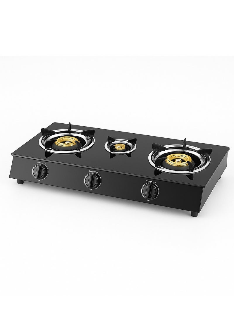 MACEST 3-Burner Camping Stove – High-Efficiency Gas Stove with 2-Year Warranty - Image 2