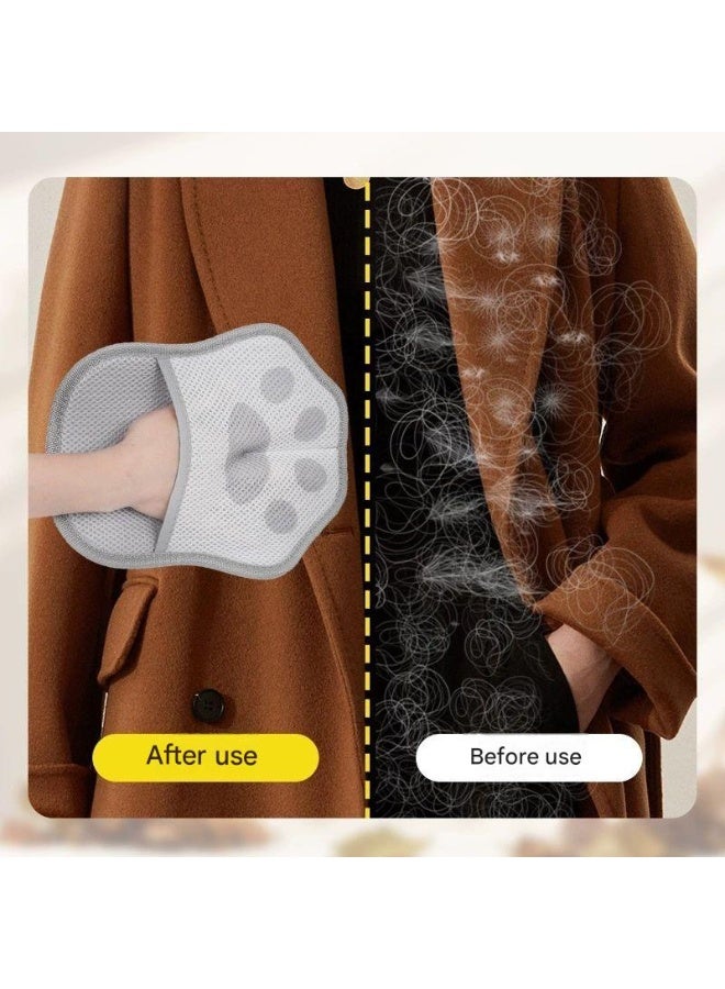 A.M Pet Hair Remover, 2Pcs Electrostatic Pet Hair Removal Gloves, Reusable Cat & Dog Hair Remover for Couch, Furniture, Carpet, Car Seat, Upgraded Animal Fur Removal Tool, Cat Grooming Gloves - Image 3