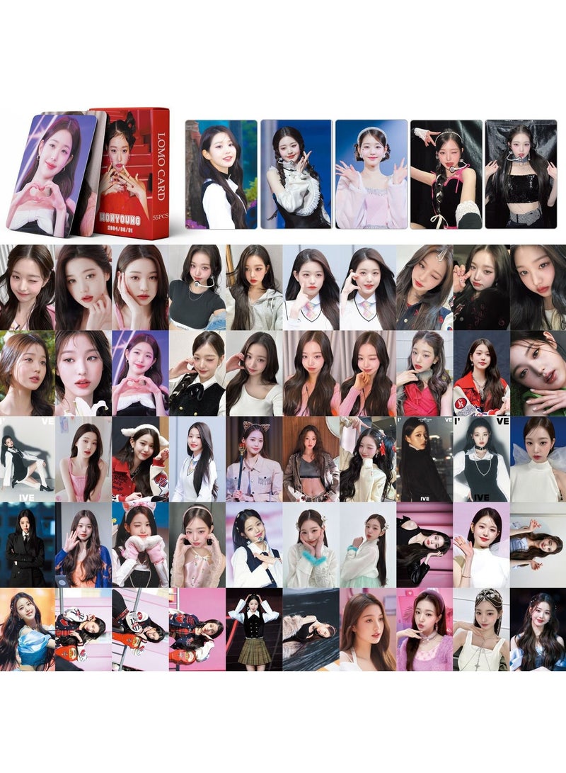 إيهوم بطاقات آيف جانغ وون يونغ صور لومو 55 قطعة - Image 2