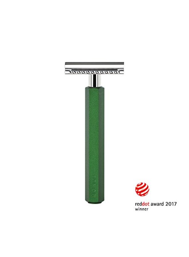 MÜHLE MHLE HEXAGON Forest Double Edge Safety Razor Closed Comb For Men Perfect for Every Day Use Barbershop Quality Close Smooth Shave - Image 3
