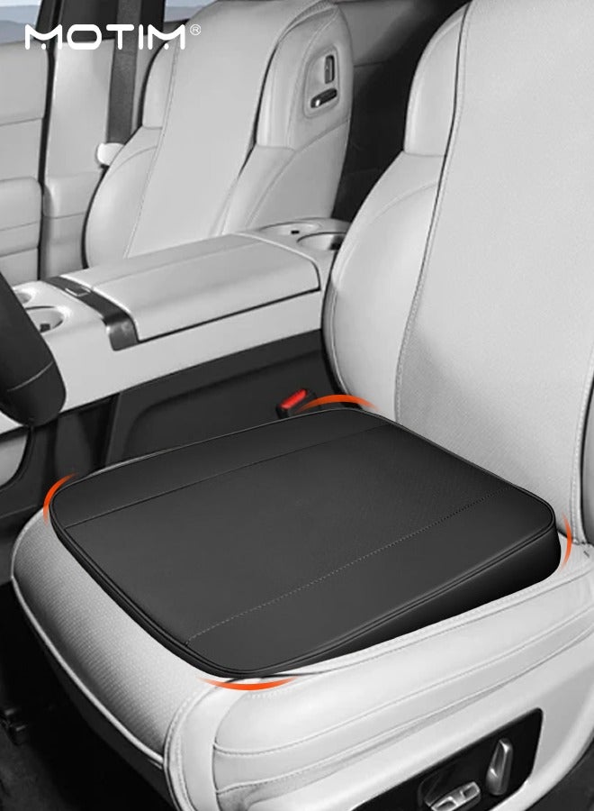 Motim Car Booster Seat Cushion Pad, Ergonomically Enhanced Seat Memory Foam Seat Cushion, Mesh Covered Breathable, Driving Car Seat Cushion, Improves Vision Posture  - Image 1