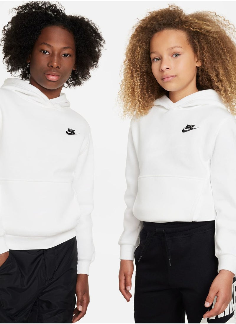 Nike - Kids Club Fleece Hoodie - Image 1