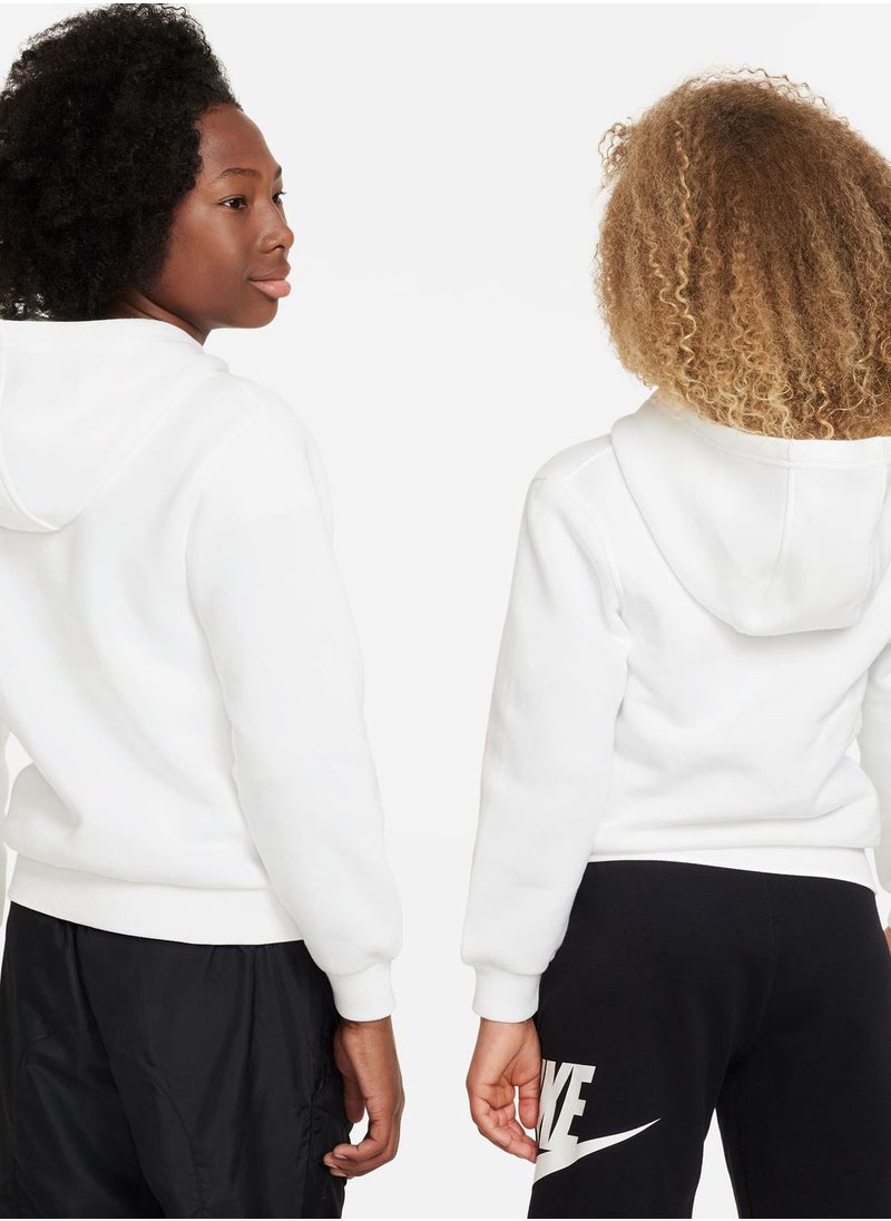 Nike - Kids Club Fleece Hoodie - Image 1