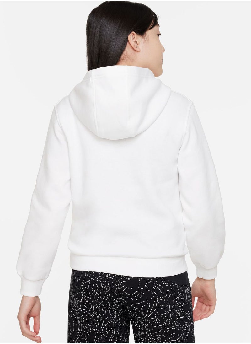 Nike - Kids Club Fleece Hoodie - Image 1