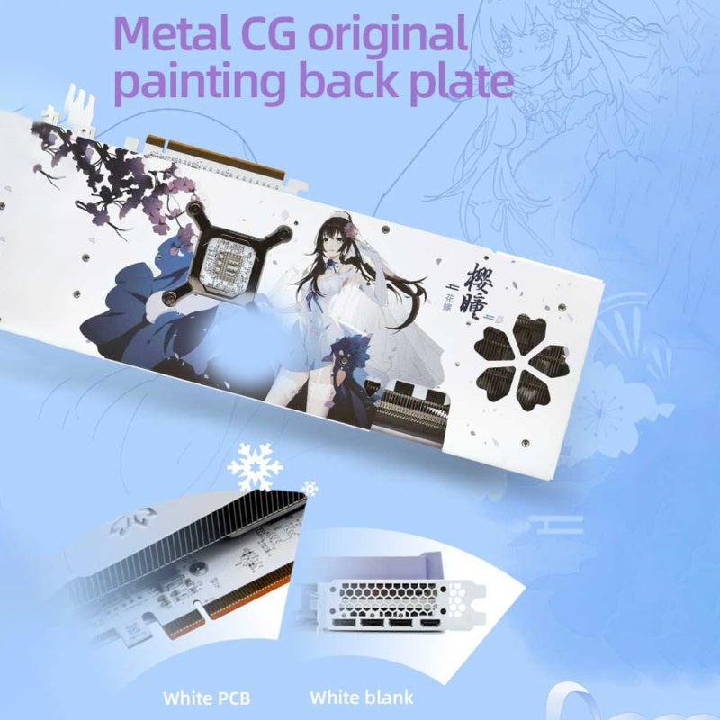 yeston Graphics Card 16G GDDR6 256bit - Advanced AMD RDNA 3 Architecture DirectX® 12 Ultimate Support for 4K Gaming And Graphics Processing - Image 2