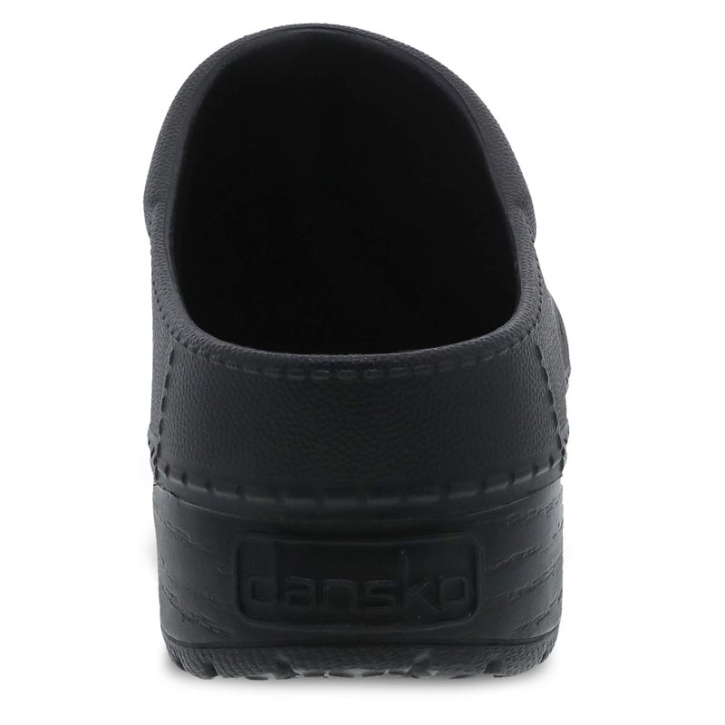 Dansko Kane Slip-On Mule Clog for Women - Lightweight Cushioned Comfort and Removable EVA Footbed with Arch Support - Easy Clean Uppers Kane Black/Black 8.5-9 M US - Image 5