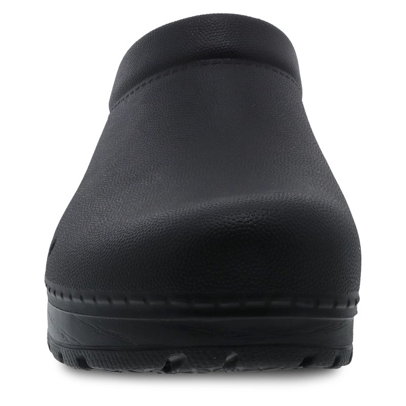 Dansko Kane Slip-On Mule Clog for Women - Lightweight Cushioned Comfort and Removable EVA Footbed with Arch Support - Easy Clean Uppers Kane Black/Black 8.5-9 M US - Image 4