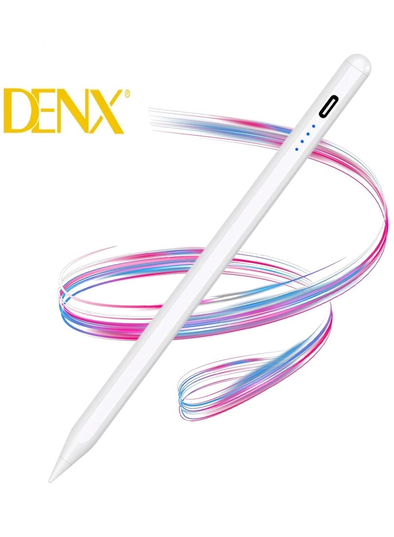 Denx Universal Stylus Pen for Tablets and Smartphones, Supports Windows, iPhone and Android, White  - Image 5