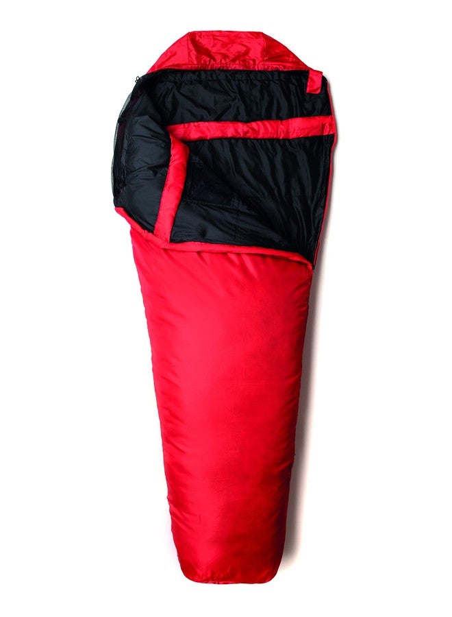 Snugpak Travelpak 1 Sleeping Bag with Mosquito Net, 45 Degree, Left Hand Zip, Flame Red - Image 2