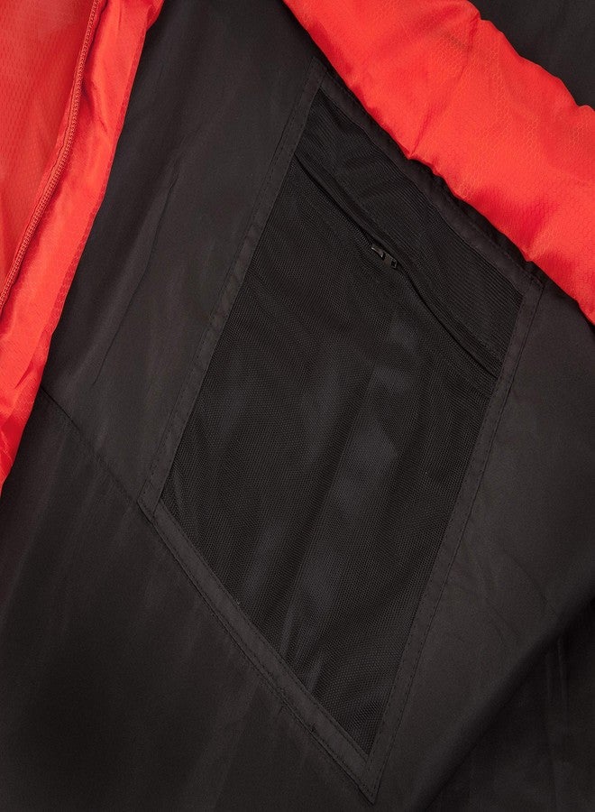 Snugpak Travelpak 1 Sleeping Bag with Mosquito Net, 45 Degree, Left Hand Zip, Flame Red - Image 4