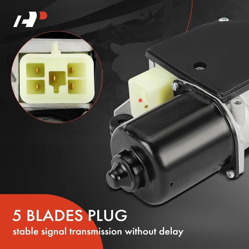 A-Premium Windshield Wiper Motor Front Replacement for Chevrolet Blazer, S10, GMC Jimmy, Sonoma, Isuzu Hombre, Oldsmobile Bravada (1998-2004) - Image 5