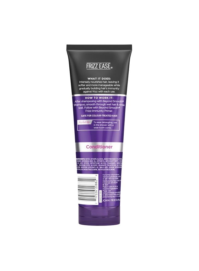 John Frieda Frizz Ease Beyond Smooth Frizz-Immunity Conditioner, Anti-Humidity Conditioner, Prevents Frizz, 8.45 Ounces, with Pure Coconut Oil - Image 5