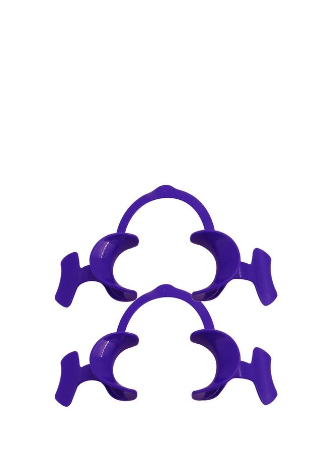 Dentosmile Flexi Eco Cheek Retractors Mouth Opener with Wings in Purple Colour - Large (10) - Image 3