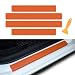 Lecctso 4PCS Car Door Sill Protector Car Door Edge Guards 3D Carbon Fiber Auto Door Entry Edge Guard Protection Trim Universal Waterproof Door Threshold Strips Exterior Accessories for Car Truck - Image 2