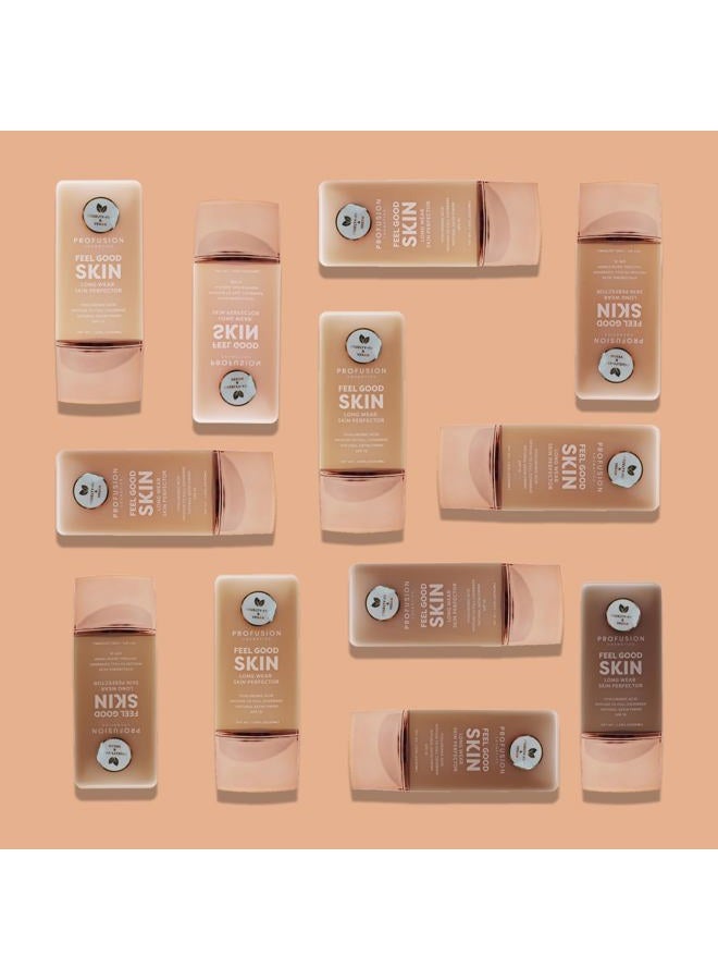 Profusion Cosmetics Lightweight Liquid Foundation for a Flawless and Elegant Radiance, Breathable Makeup for Improves Uneven Skin Tone, Cruelty-Free - Medium 3 - Image 5