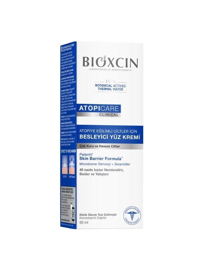 Bioxcin Atopi Care Clinical Nourishing Face Cream 50ML - Image 1