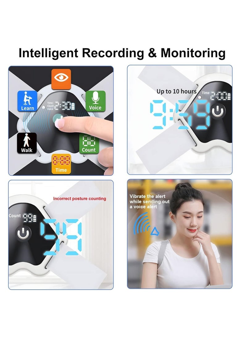 Zikra Intelligent Inductive Posture Corrector for Men Women Kids Adjustable high elastic Back Straightener Upright Scoliosis and Hunchback Posture Corrector 26-54 Inchs - Image 3