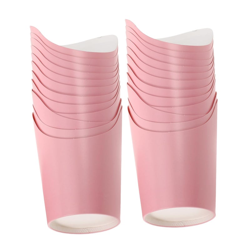 3 Pack Disposable French Fry Cups Paper Snack Holders For Popcorn Candy Desserts - Image 5