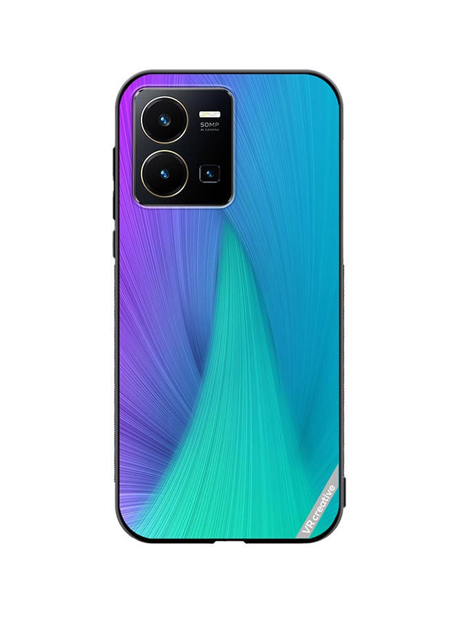 Protective Case Cover For Vivo Y35 Layers Design Multicolour