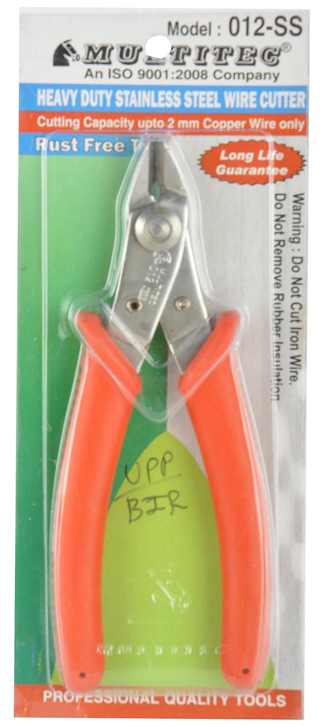 Multitec Industries Ltd Multitec Stainless Steel Wire Cutter 19 x 7 x 3 cm Red - Image 3