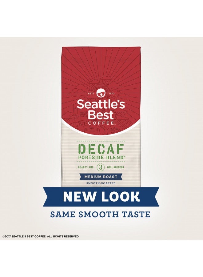 Seattle's Best Coffee Seattle'S Best Coffee Decaf Portside Blend (Previously Signature Blend No. 3) Medium Roast Ground Coffee, 12-Ounce Bag  - Image 2