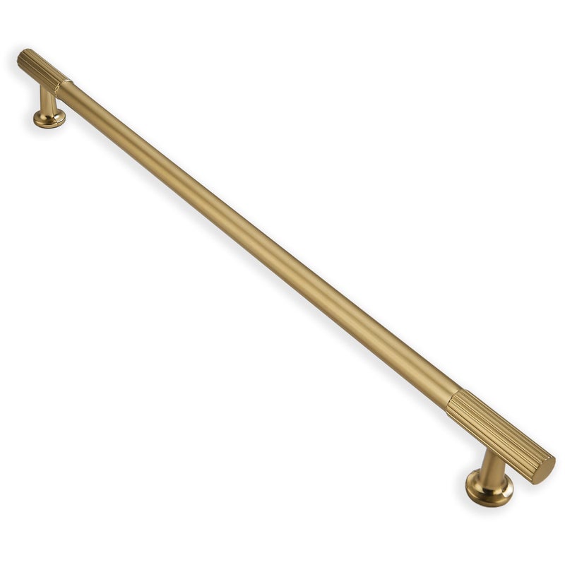 ZAUYX 1Pack 18 Inch Hole Center Appliance Pulls Champagne Bronze Cabinet Pulls Solid Heavy Duty Cabinet Pull is Suitable for Drawers Dressers Handles Kitchens Bathroom cabinets - Image 2
