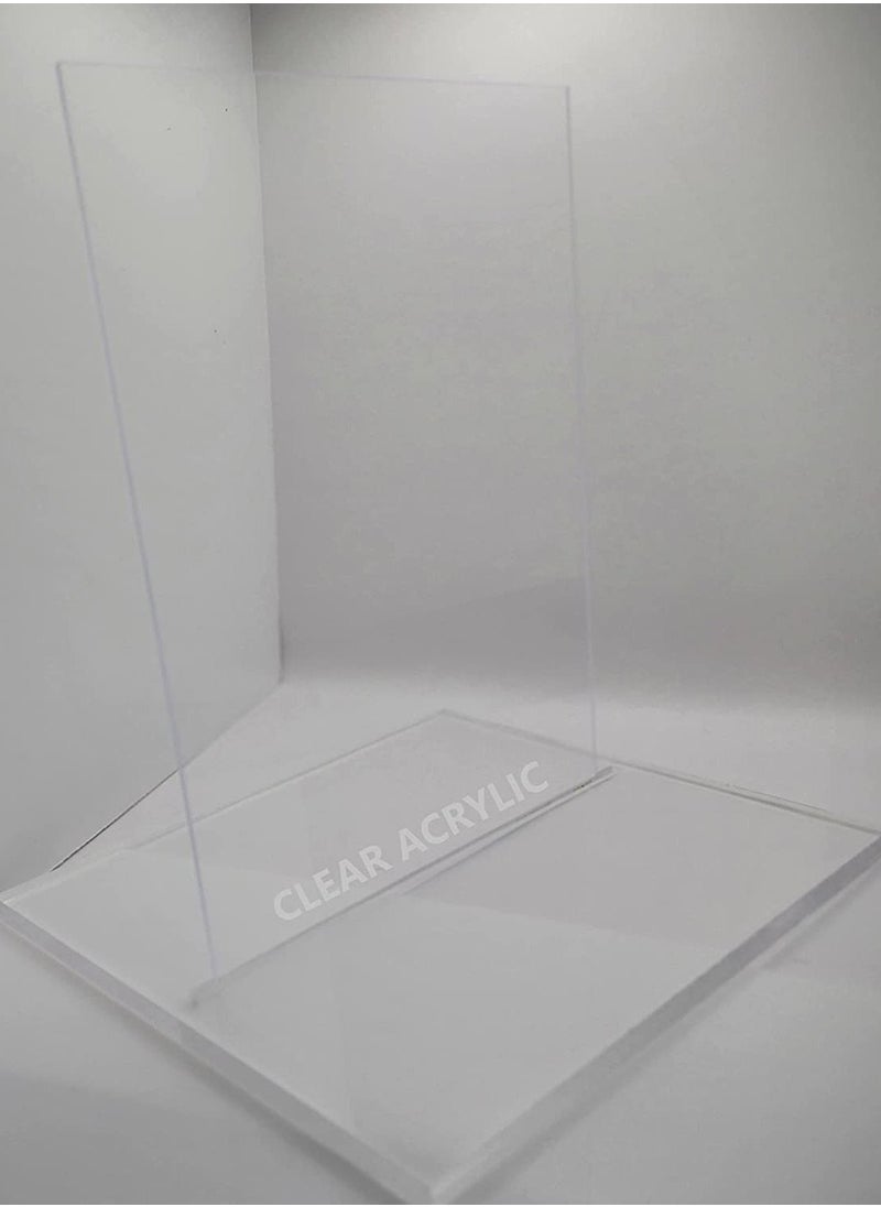 دلس DLS لوح أكريليك شفاف (عبوة من 2) 3 مم 12 × 12 بوصة.  - Image 3