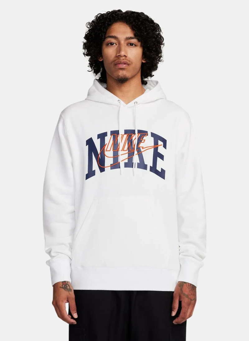 نايكي Men's Club Fleece Pullover Hoodie