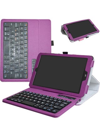 T Mobile For G Pad X2 8.0 Plus Case Mama Mouth Slim Stand Pu Leather Cover With Romovable Wireless Keyboard For Lg G Pad X2 8.0 Plus V530 Sprint G Pad F2 8.0 Lk460 Tablet Purple - pzsku/Z49E4F9BE8EE35FD17436Z/45/_/1727851504/e0be1fbf-4e44-4f51-9bb5-ba7e88e80b2d