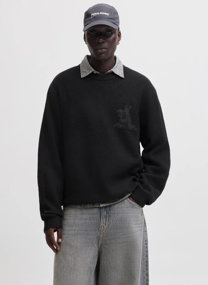 JACK & JONES Casual Crew Neck Sweater