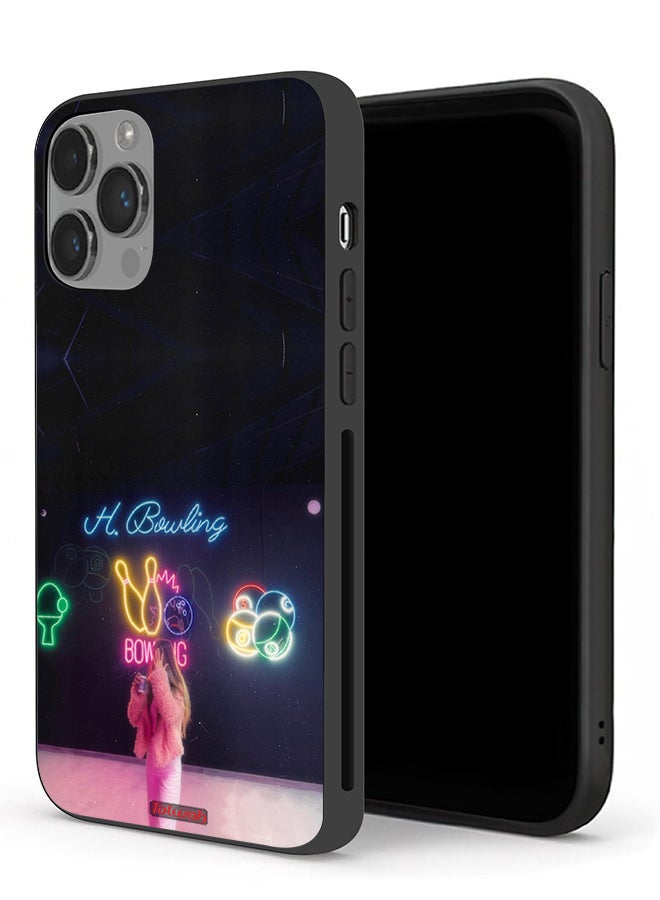 Tolwak Apple iPhone 14 Pro Max Protective Case Bowling Lover - Image 1