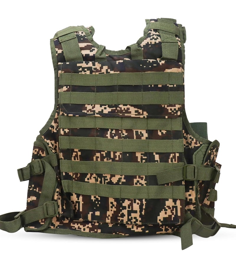 AZAD سترة تكتيكية للجيش مع منظم للأشياء وجيوب - Image 3