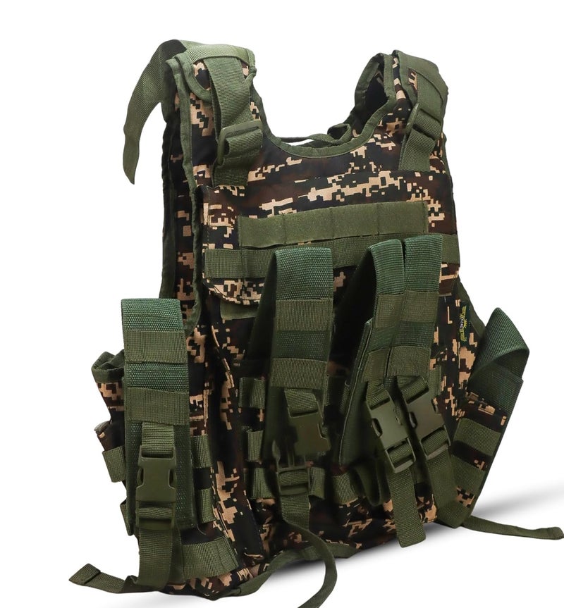 AZAD سترة تكتيكية للجيش مع منظم للأشياء وجيوب - Image 2