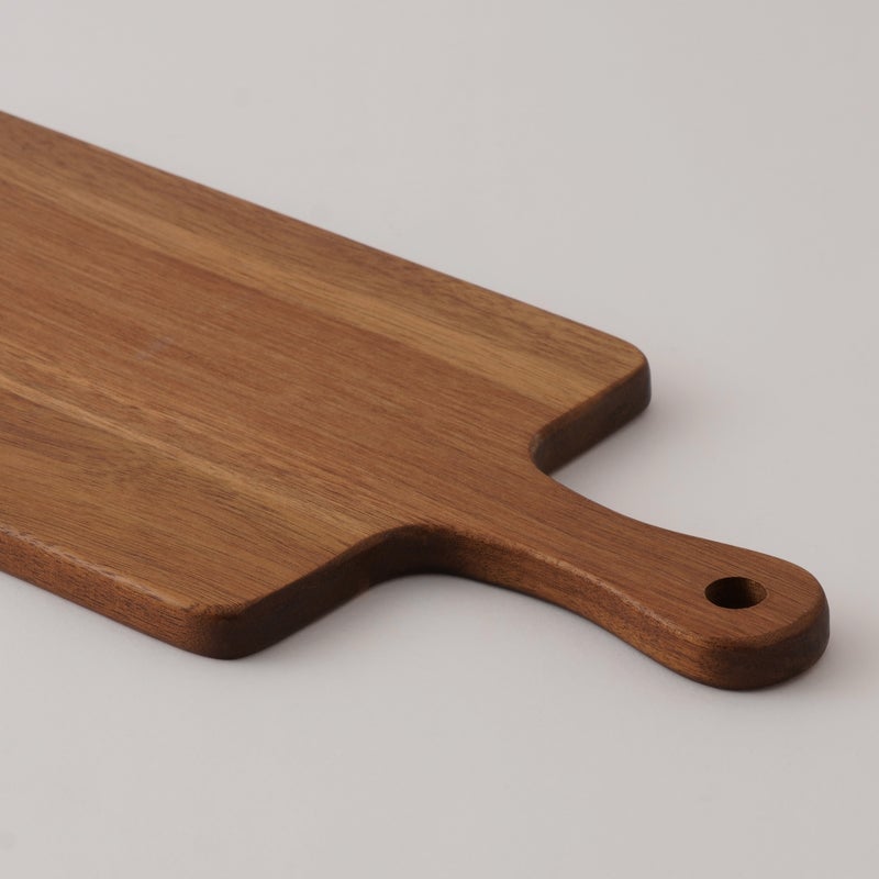 Alberto Acacia Wood Cheese Plate 40*18.1*1.5Cm, Brown - Image 3