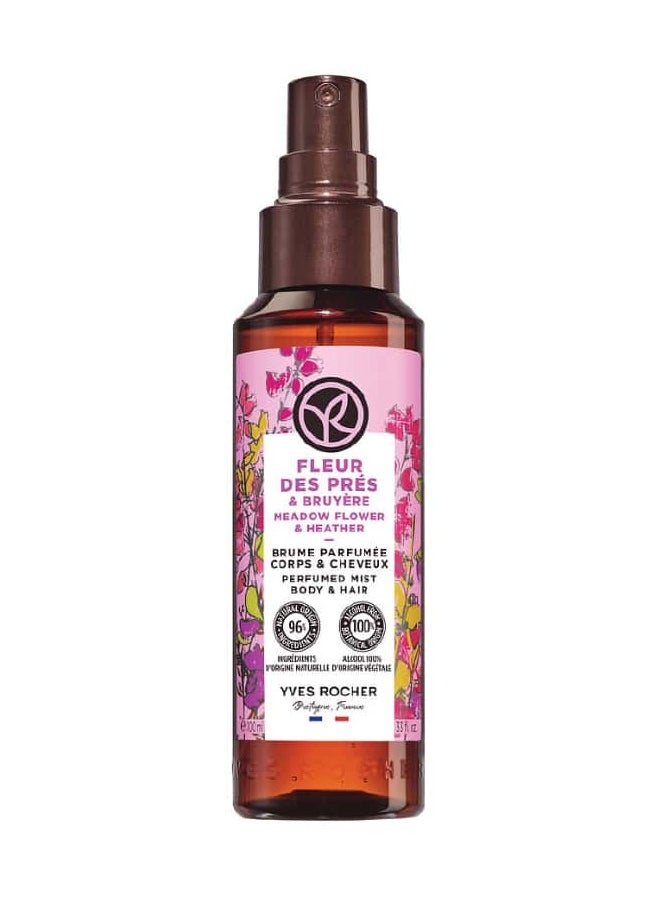 Yves Rocher - Meadow Flower & Heather Perfumed Mist Hair & Body - Image 1