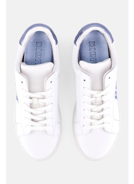 DKNY Women Abeni Arch Lace Up Casual Shoes, White  - Image 3