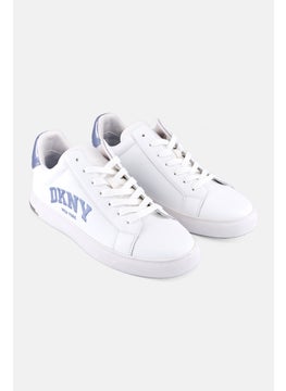 DKNY Women Abeni Arch Lace Up Casual Shoes, White  - Image 1
