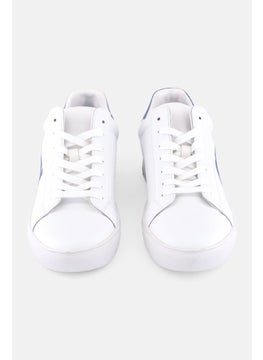 DKNY Women Abeni Arch Lace Up Casual Shoes, White  - Image 4