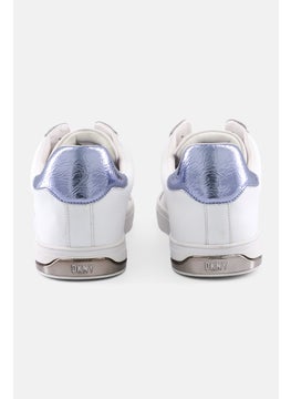 DKNY Women Abeni Arch Lace Up Casual Shoes, White  - Image 2