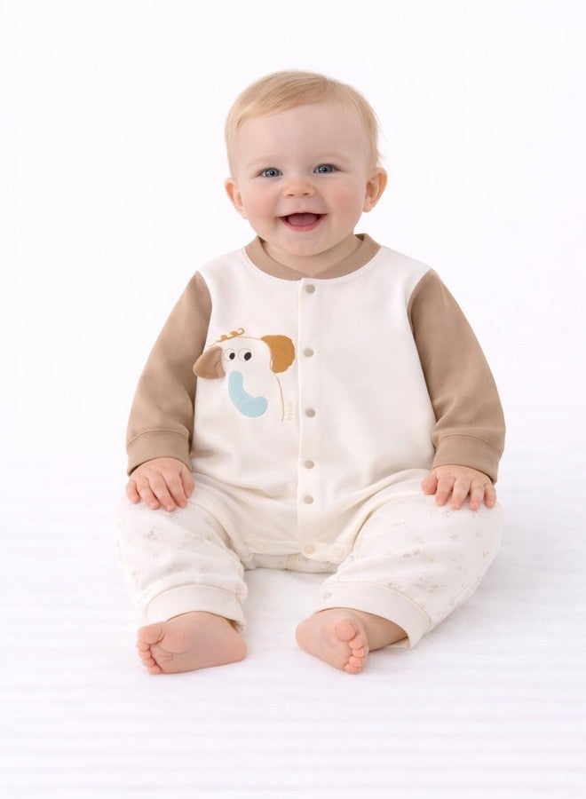 بوو بوو بدلة نوم قطنية للجنسين من بو بو بيبي - 100% قطن ناعم - Image 4