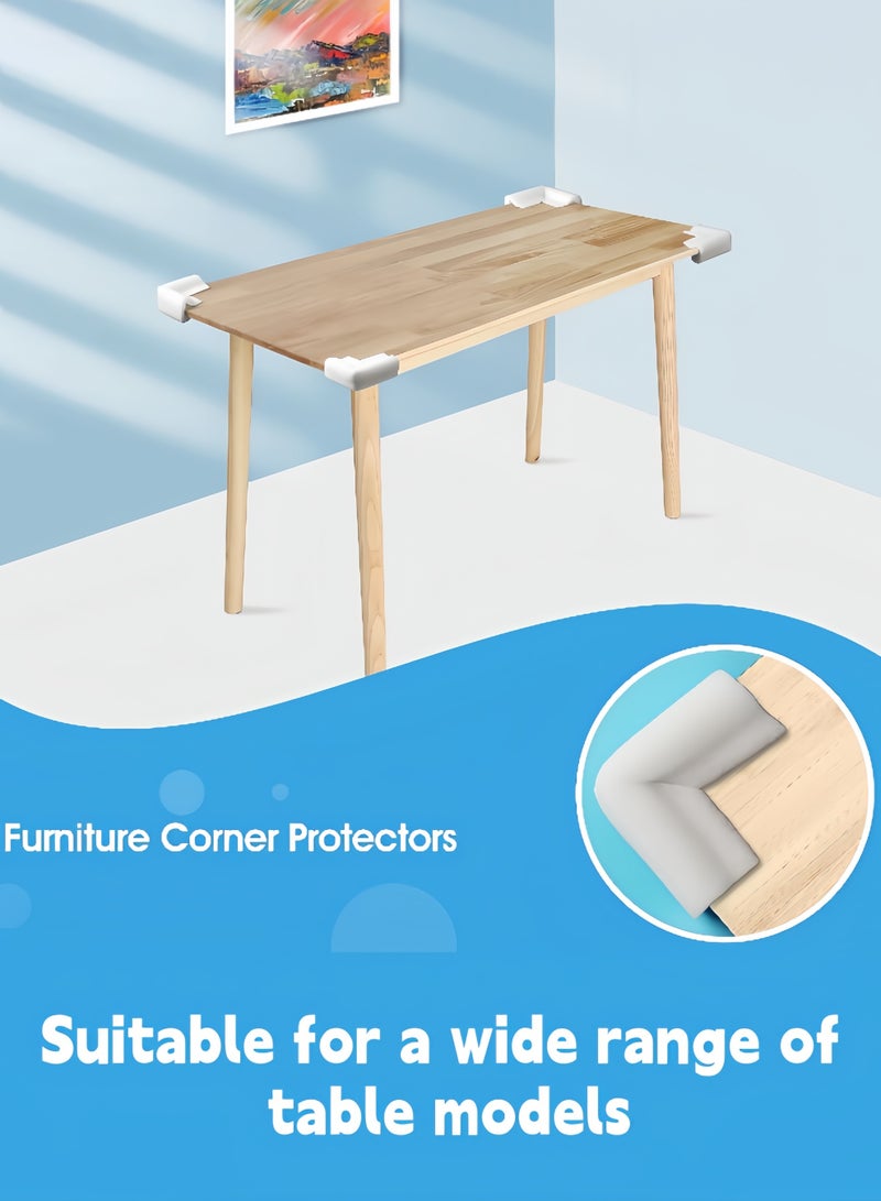 12 قطعة واقيات زوايا من الرغوة السميكة ، مواد تغليف سميكة على شكل حرف L لتبطين حواف الأثاث ، لحماية زوايا إطارات صناديق التلفزيون ذات المرايا المتحركة ، لشحن صناديق الصور والأعمال الفنية - Image 3