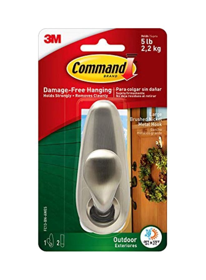 كوماند خطاف معدني للأماكن الخارجية بشريط مزدوج - Image 1