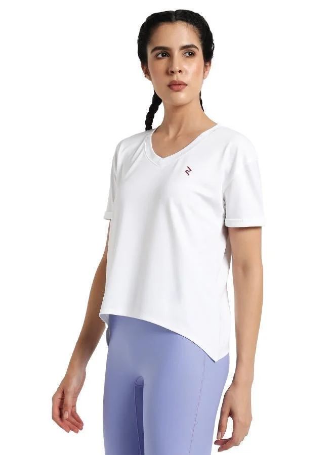 ZAECY Women's V-neck Crop Top