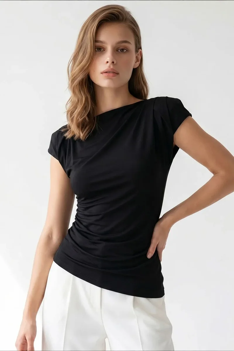 ميكسراي MIXRAY Women's Cotton Blend Blouse