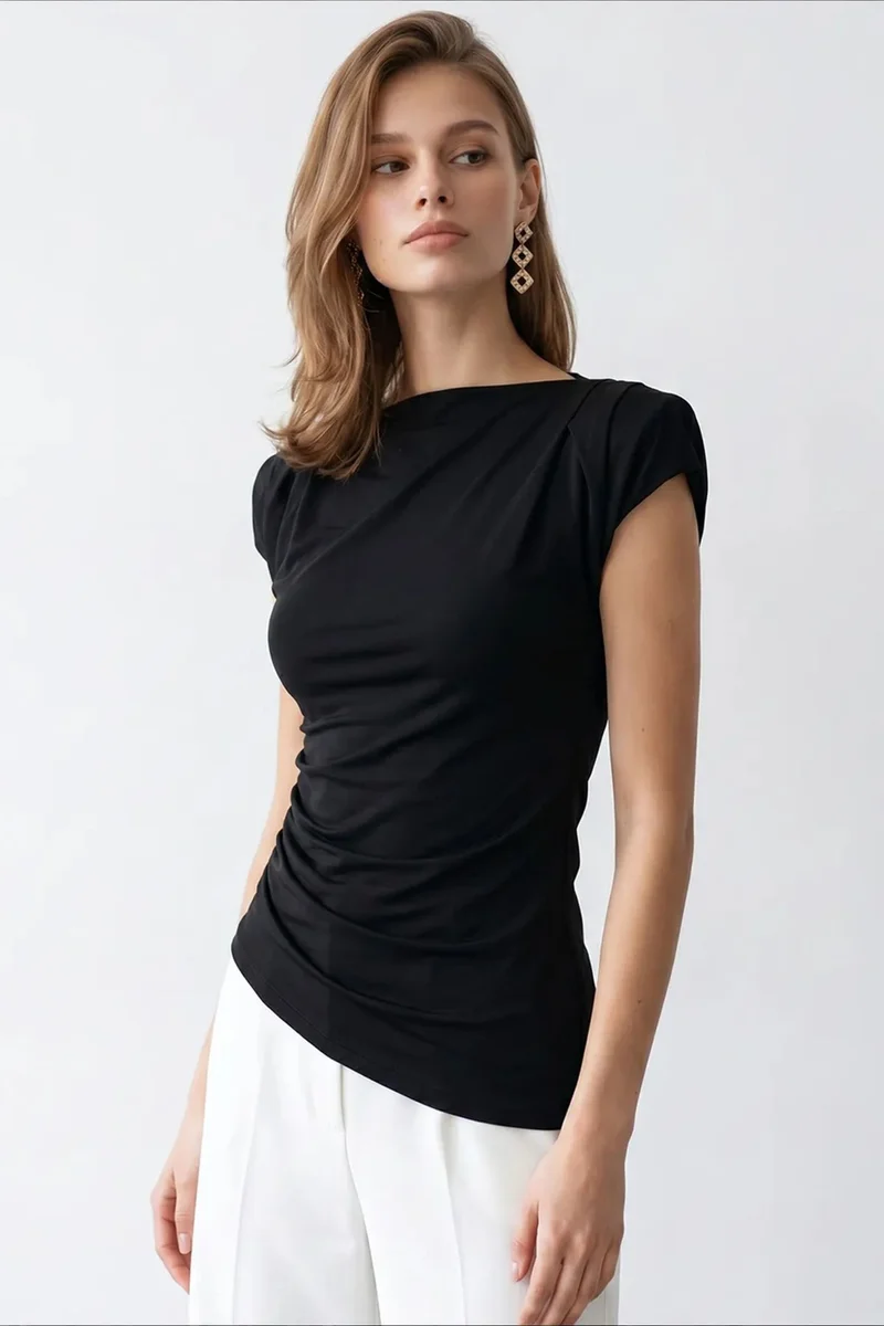 ميكسراي MIXRAY Women's Cotton Blend Blouse