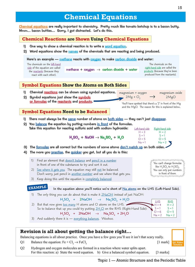 null - GCSE Chemistry AQA Revision Guide - Foundation includes Online Edition, Videos & Quizzes - Image 1