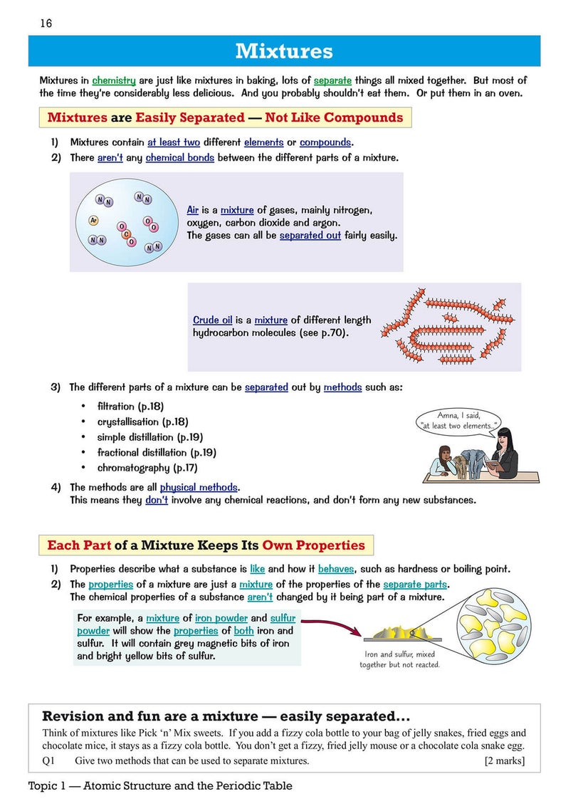 null - GCSE Chemistry AQA Revision Guide - Foundation includes Online Edition, Videos & Quizzes - Image 1